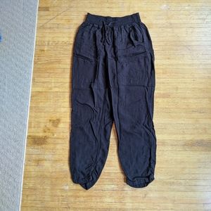 Black Harem style Pants w/ Pockets
